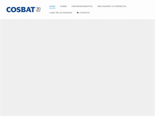 Tablet Screenshot of cosbat.com.br